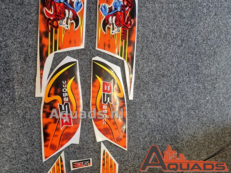 Sticker set 2 Bashan 200s-7/250s-11b